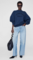 Sudadera Jaci París azul marino lavado